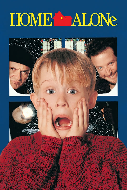 Home Alone 1990 Movie Poster – Christmas Comedy Classic Wall Art Print