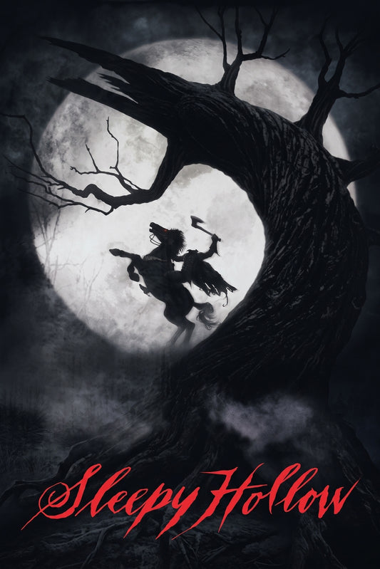 Sleepy Hollow 1999 Movie Poster – Headless Horseman Gothic Horror Wall Art Decor