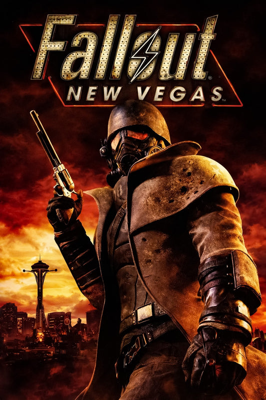 FALLOUT NEW VEGAS POSTER – RANGER COVER ART PRINT FOR GAMING ROOMS