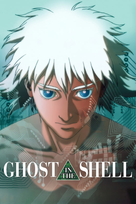 Ghost in the Shell 1995 Movie Poster – Sci-Fi Anime Classic Wall Art Decor