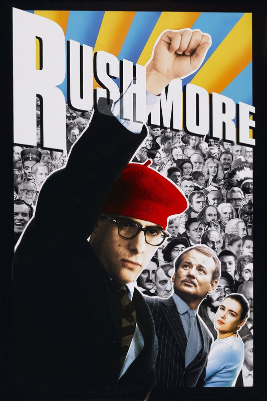 Rushmore 1998 Movie Poster – Indie Comedy Classic Film Art Wall Print
