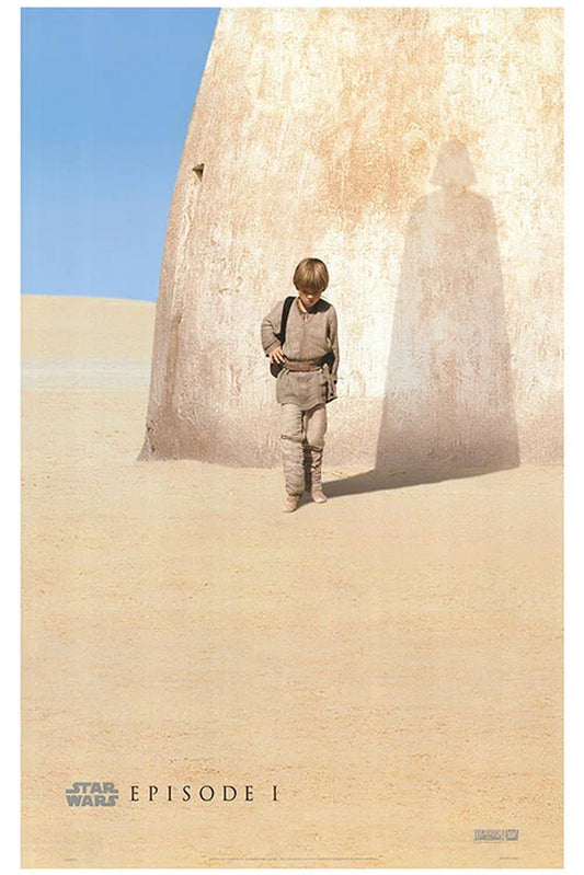 Star Wars Episode I Poster - Anakin Skywalker Desert Scene Art