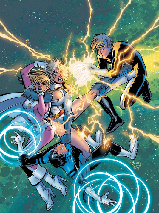 JSA Classified Cover by Amanda Conner Poster