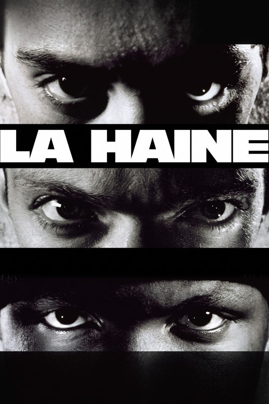 La Haine 1995 Movie Poster – French Cult Classic Film Art Wall Print