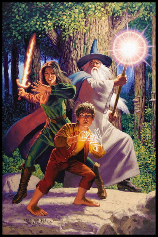 ARWEN JOINS THE QUEST POSTER BY THE BROTHERS HILDEBRANDT FANTASY MAGIC ADVENTURE