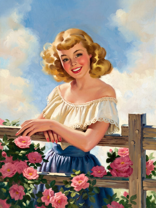 Arnold Armitage-20 Vintage Pin-Up Girl Poster - Retro Art Print