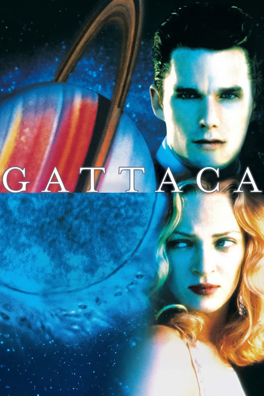Gattaca 1997 Movie Poster – Sci-Fi Thriller with Ethan Hawke Wall Art Decor