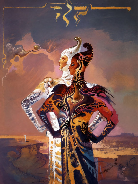 Bruce Pennington Impossible Possibilities 1975 Sci-Fi Poster Wall Art Decor