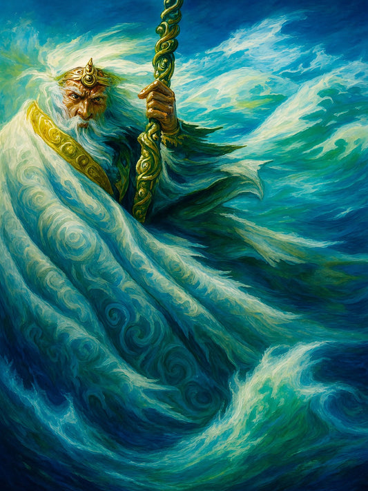 NEBUCHADNEZZAR MAGIC THE GATHERING LEGENDS 1994 VINTAGE MTG POSTER