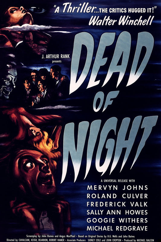 Dead of Night 1945 Classic Horror Film Movie Poster Wall Art Decor