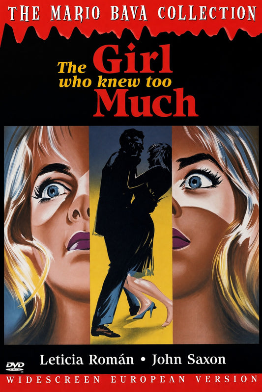 The Girl Who Knew Too Much (1963) Classic Film Poster - Mario Bava