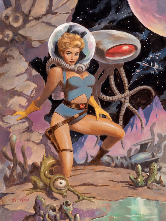 Space Girl by Dan Morton (2016) Sci-Fi Poster