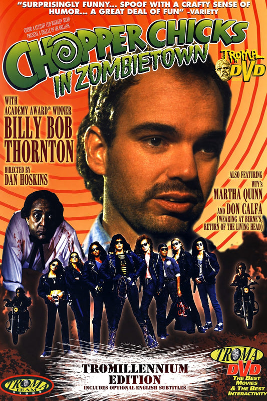 Chopper Chicks in Zombietown Movie Poster 2002 Billy Bob Thornton Wall Art Decor