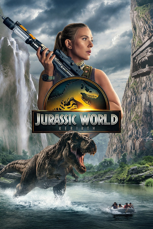 Jurassic World Rebirth 2025 Movie Poster – Dinosaur Action Adventure