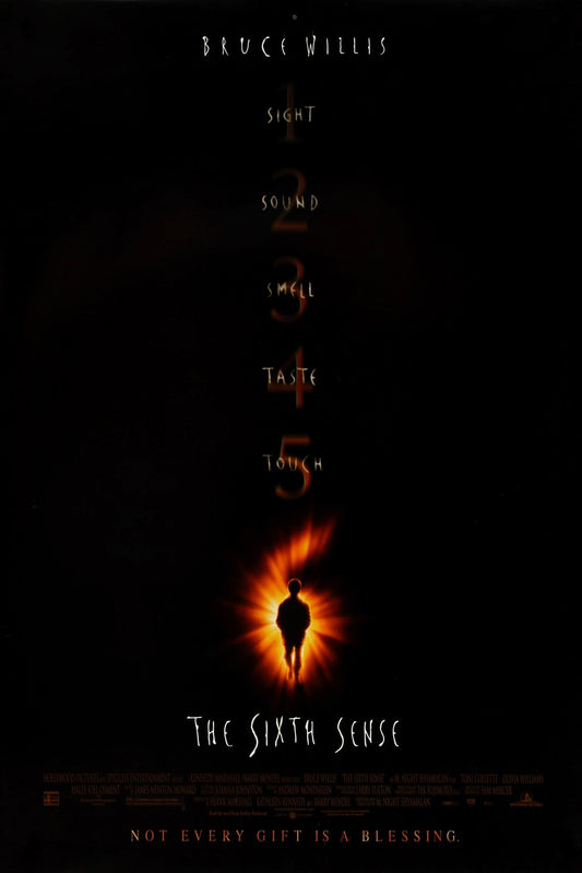 The Sixth Sense Movie Poster 1999 – Bruce Willis Thriller Wall Art Decor