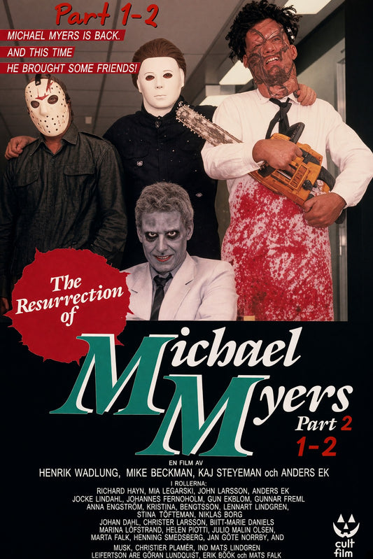 The Resurrection of Michael Myers Part 2 1989 Horror Poster Wall Art Decor