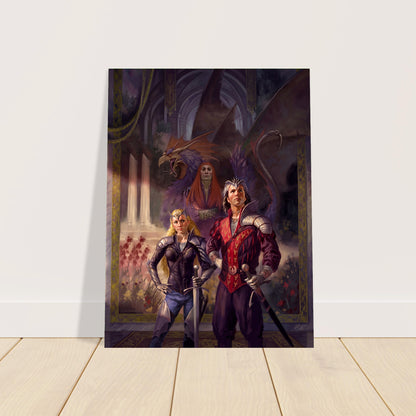 The Mirror Prince Poster – Todd Lockwood Fantasy Sword Art Print 2006 2