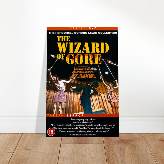The Wizard of Gore 2005 Horror Movie Poster – Cult Classic Wall Art Decor 2