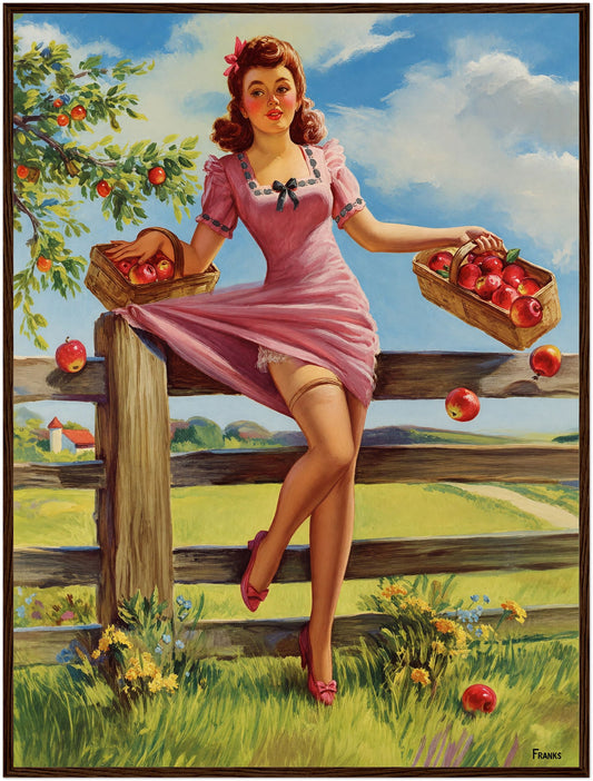 Art Frahm Nipped in the Bud (1950) Framed Poster 2