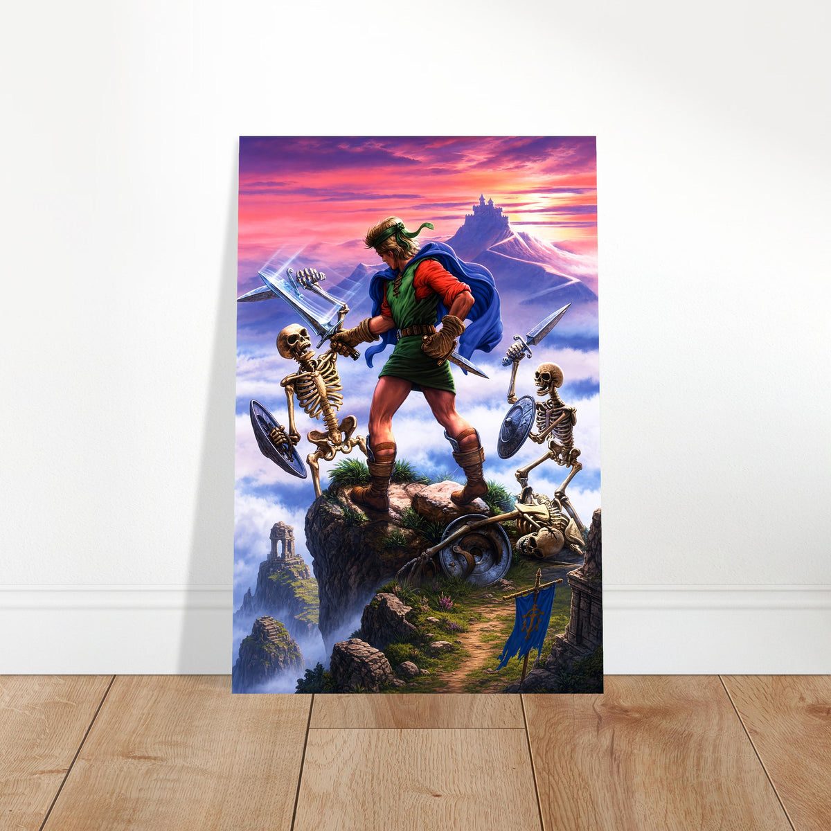Shining Force Poster - Fantasy Tactics RPG Retro Game Art Wall Art 2