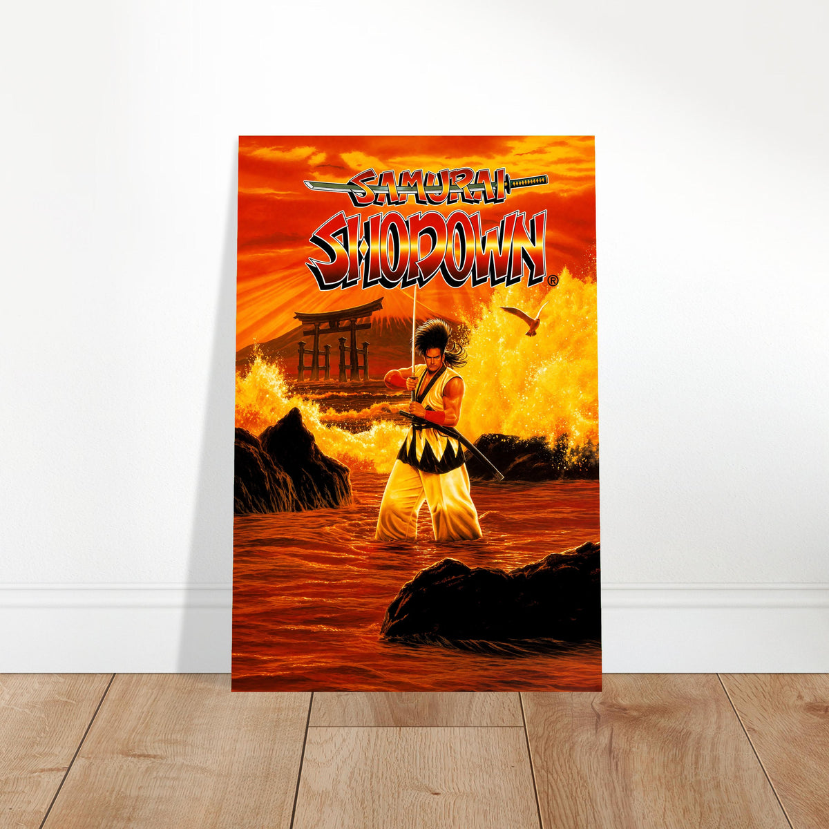 Samurai Shodown Poster – Warrior Fighter Game Cover Art Wall Art Decor 2