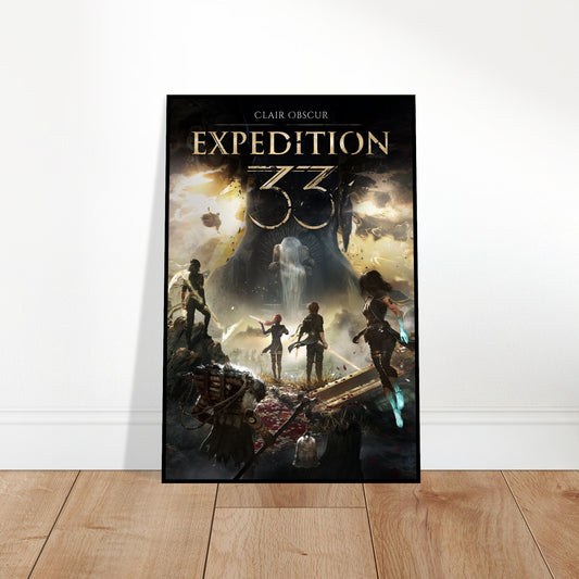 Clair Obscur Expedition 33 Poster – RPG Fantasy Game Deco Wall Art 2025 2