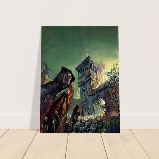 The Silent Vigil by Bruce Pennington 1975 Poster – Dark Fantasy Tower 2