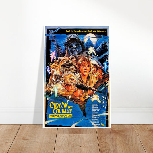 Caravan of Courage: An Ewok Adventure 1984 Movie Poster Wall Art Decor 2