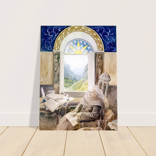 Alan Lee Bilbo at Rivendell Lord of The Rings (1991) Poster 2