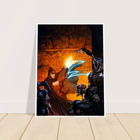 Heretic by Gerald Brom (1994) - Fantasy Art Poster 2