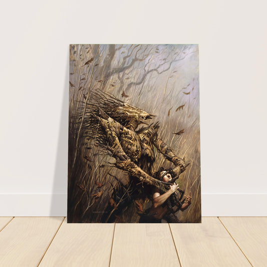 Spell Rune Golem Poster – Todd Lockwood D&D Monster Fantasy Art Print 1999 2