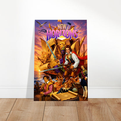 Uncharted Waters New Horizons Poster - Age of Sail RPG Game Art Wall Art 2