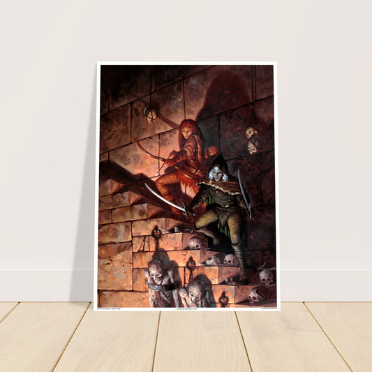 The Dungeon by Gerald Brom (2001) - Fantasy Art Poster 2