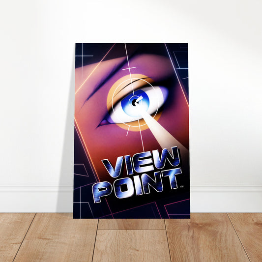 Viewpoint Poster – Futuristic Eye Targeting Sci-Fi Artwork Wall Art Decor 2