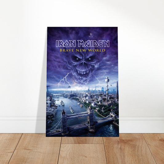 Iron Maiden - Brave New World Album Poster - Heavy Metal Art 2