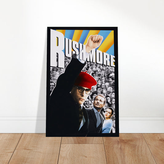 Rushmore 1998 Movie Poster – Indie Comedy Classic Film Art Wall Print 2