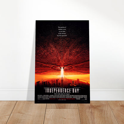 Independence Day 1996 Movie Poster – Alien Invasion Sci-Fi Wall Art Print 2