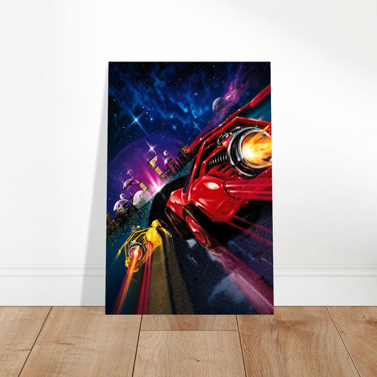 OutRun 2019 Poster - Futuristic Racing Retro Game Cover Art Wall Art Decor 2