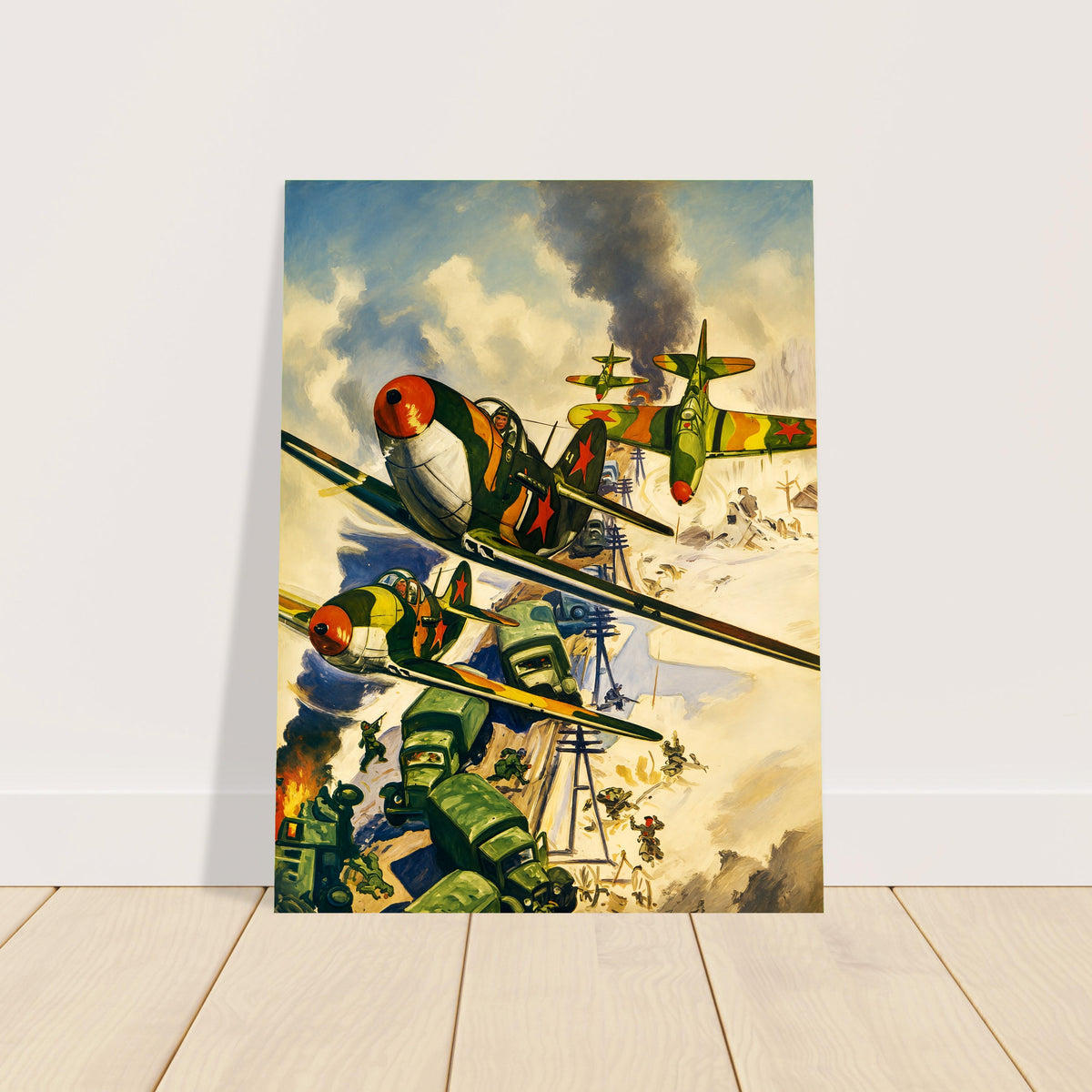 Ranger Wings by Rudolph Belarski 1943 Poster – WWII Military Aviation Art 2