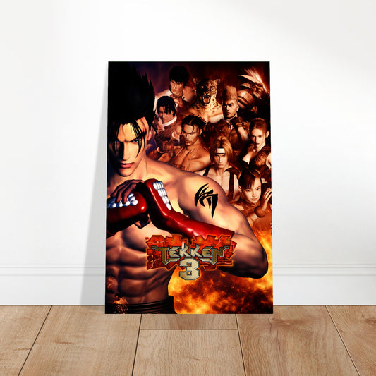 TEKKEN 3 POSTER PS1 GAME COVER ART CLASSIC FIGHTING LEGENDS LINEUP 2