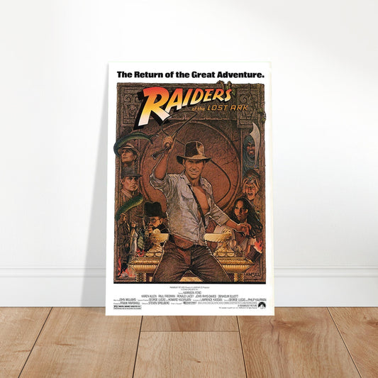 Raiders of the Lost Ark Indiana Jones 1981 Adventure Poster Wall Art Decor 2