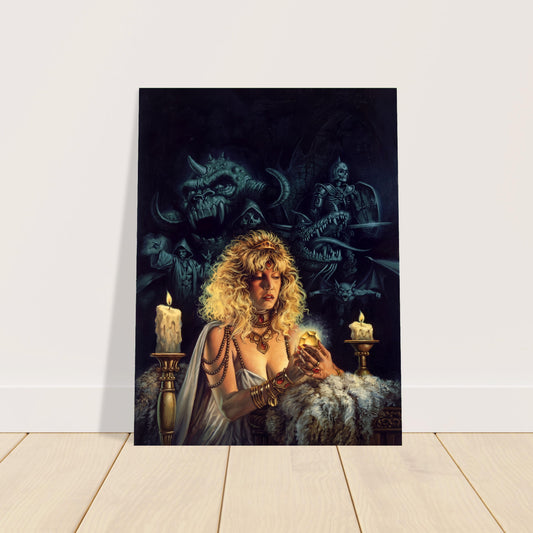 THE JEWELS OF ELVISH BY CLYDE CALDWELL POSTER D&D 1989 FANTASY VIBRANT 2