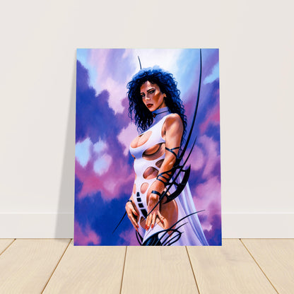 Sentinel of the Void by Dorian Cleavenger Poster – Sci-Fi Warrior Woman 2