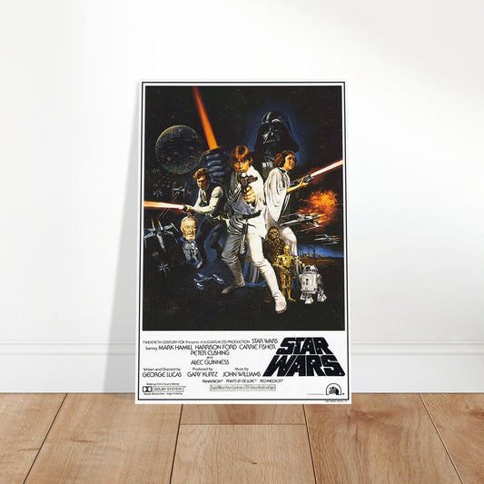 Star Wars Style C Poster 1977 – Luke Skywalker Darth Vader Sci-Fi Wall Art Decor 2