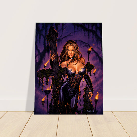 DORIAN CLEAVENGER ALLEY CAT POSTER 1999 – GOTHIC FANTASY WOMAN Wall Art Decor 2