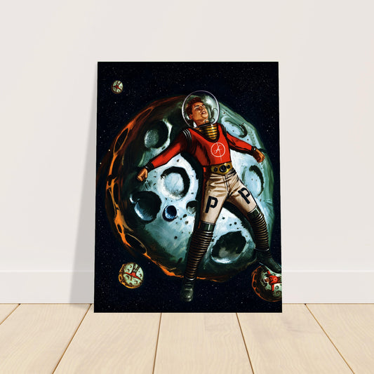Edward Valigursky The Penal Cluster 1957 Sci-Fi Poster Wall Art Decor 2