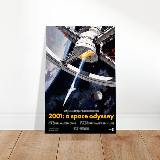 2001: A Space Odyssey Theatrical Poster 1968 Sci-Fi Classic Wall Art Decor 2