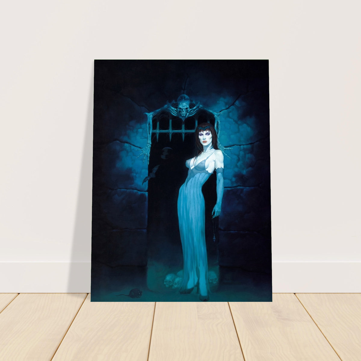 Gerald Brom Allure of Damnation 1997 Poster – Gothic Fantasy Woman 2