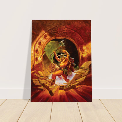 Jeff Easley Player's Handbook Poster 1995 – D&D Fantasy Warrior Art 2