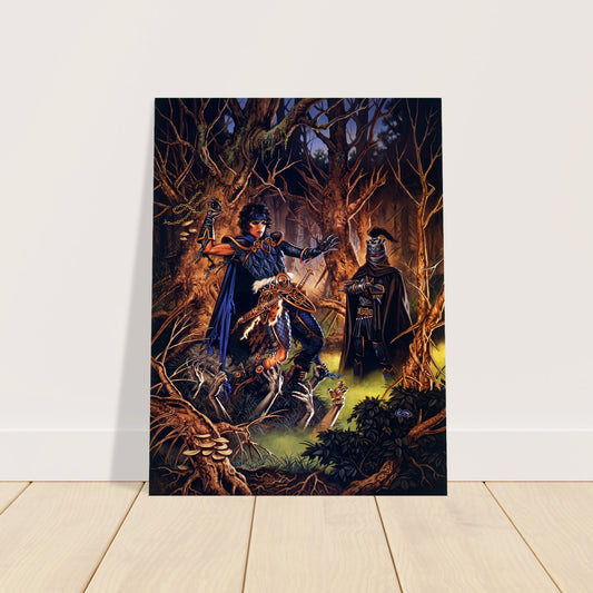 HANDS OF DOOM BY CLYDE CALDWELL POSTER D&D FANTASY WALLART RPG VIBRANT 2